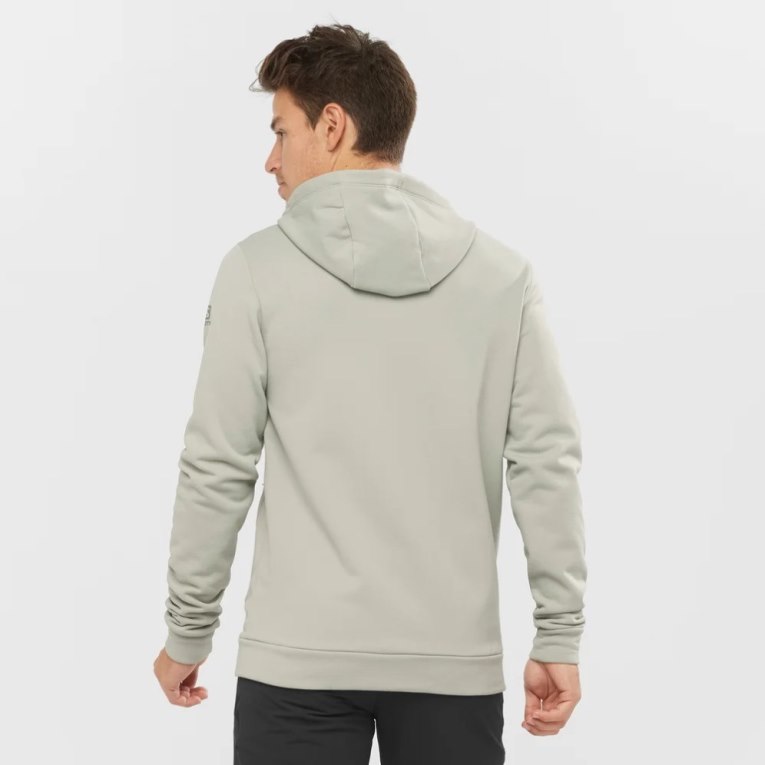 Casaco Salomon Essential Warm Fleece Masculino Menta | PT M95382